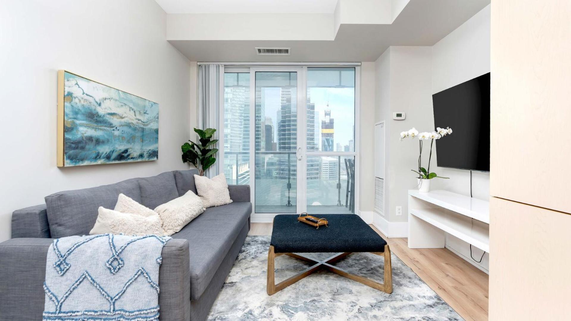 2Bedroom Cn Tower And Water Views - Free Parking - Rooftop Pool Торонто Экстерьер фото